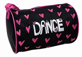 Clearance Steal Today Danshuz Hearts For Dance Duffel Bag