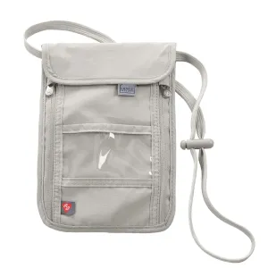 Surprise Discount Today Exclusive Online Deal Datablock Rfid-Blocking Tan Neck Stash