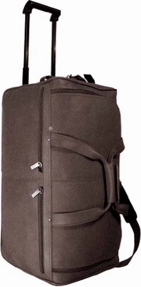 David King & Co. 20 Inch Rolling Duffel, Cafe, One Size Limited Time Sale Special Steal Event