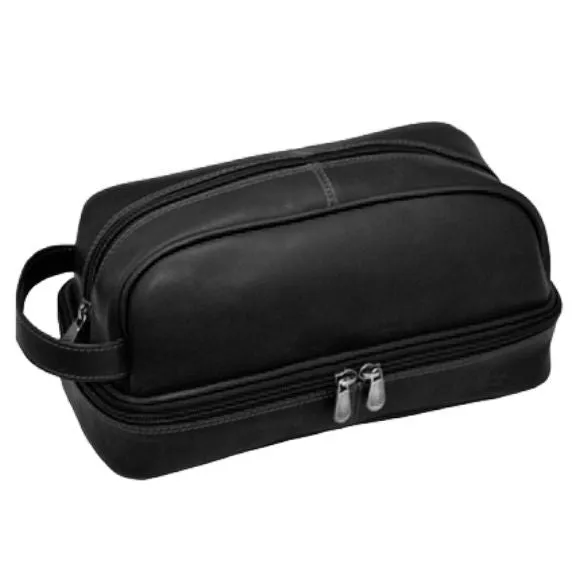 Limited Stock Offer Daytrekr Leather Drop-Bottom Shave Kit