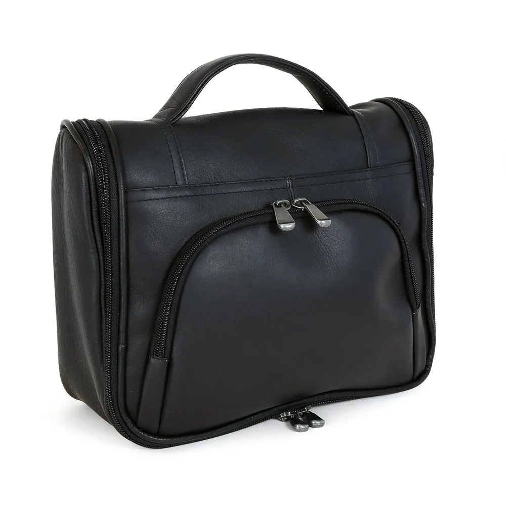 Mega Discount Today Mega Discount Event Daytrekr Leather Hanging Toiletry Kit