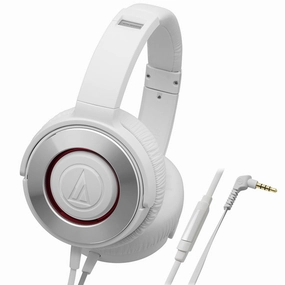 Audio-Technica Ath-Ws550Is White Solid Bass With In-Line Volume Controls Dont Miss Hot Deals