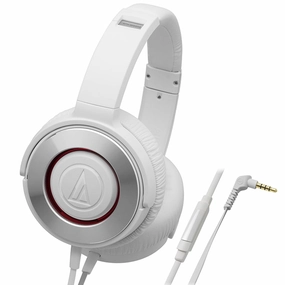 Audio-Technica Ath-Ws550Is White Solid Bass With In-Line Volume Controls Dont Miss Hot Deals
