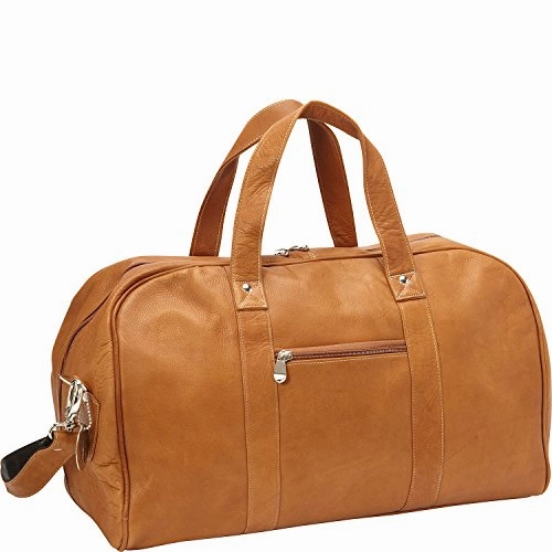 Clearance Blowout David King Vaquetta Leather Deluxe A Frame Duffel In Tan