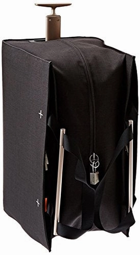 Delsey Luggage Starcktrip Sao Paulock 25" Trolley Duffel Bag, Anthracite Grey Sweet Deal Inside