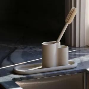 DESIGNSTUFF Bubble Silicone Tray, 35cm, Sand