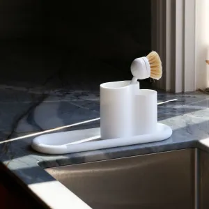 DESIGNSTUFF Bubble Silicone Tray, 35cm, White