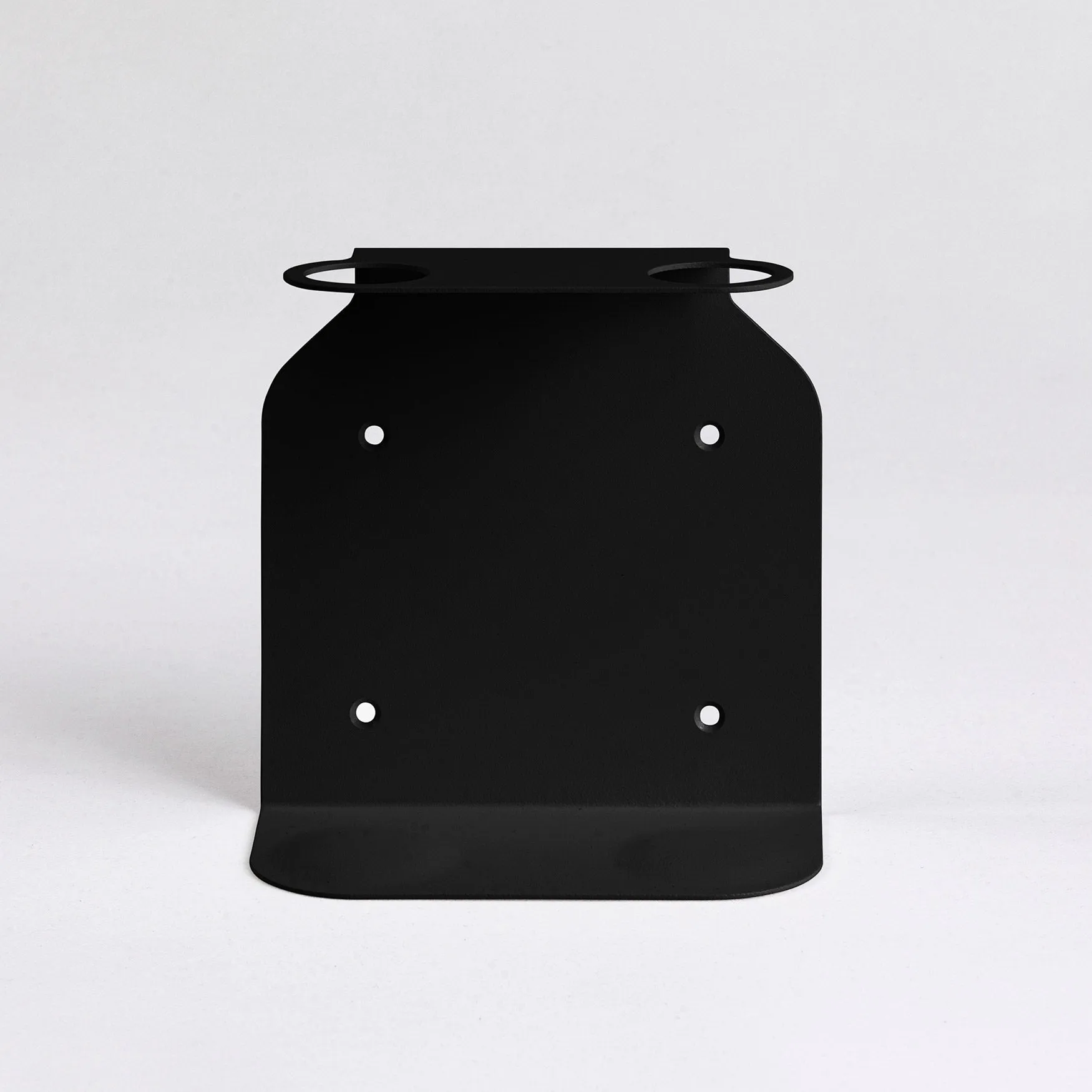 DESIGNSTUFF Dual Soap Dispenser Holder, Black