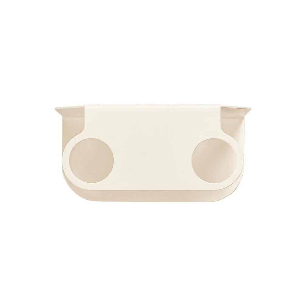 DESIGNSTUFF Dual Soap Dispenser Holder, Sand