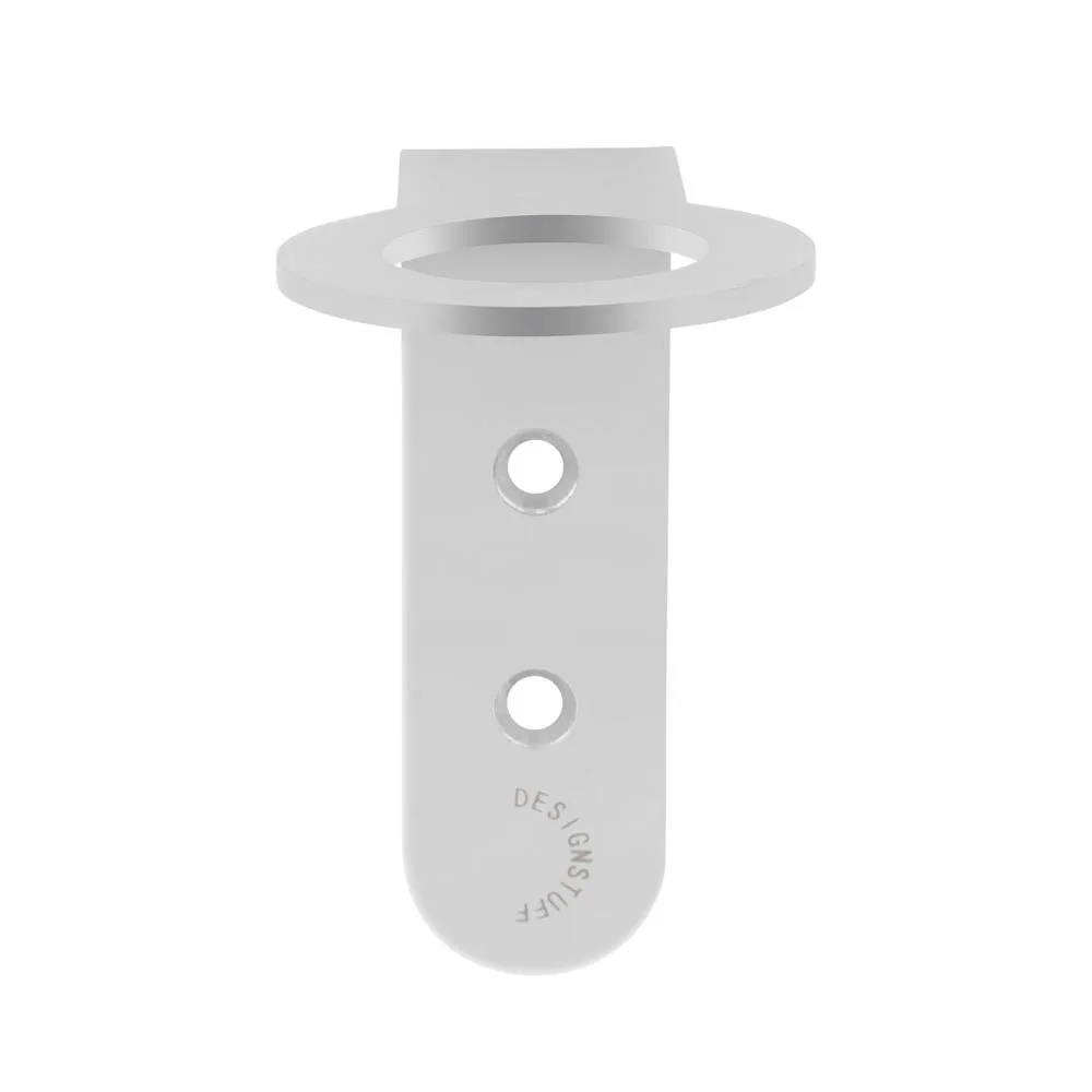 DESIGNSTUFF Floating Soap Dispenser Holder, Chrome