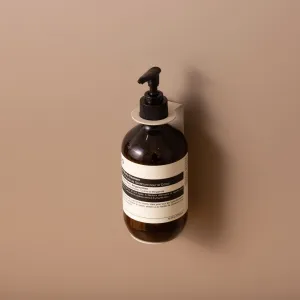 DESIGNSTUFF Single Soap Dispenser Holder, Sand