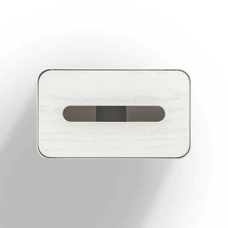 DESIGNSTUFF Tissue Box, White
