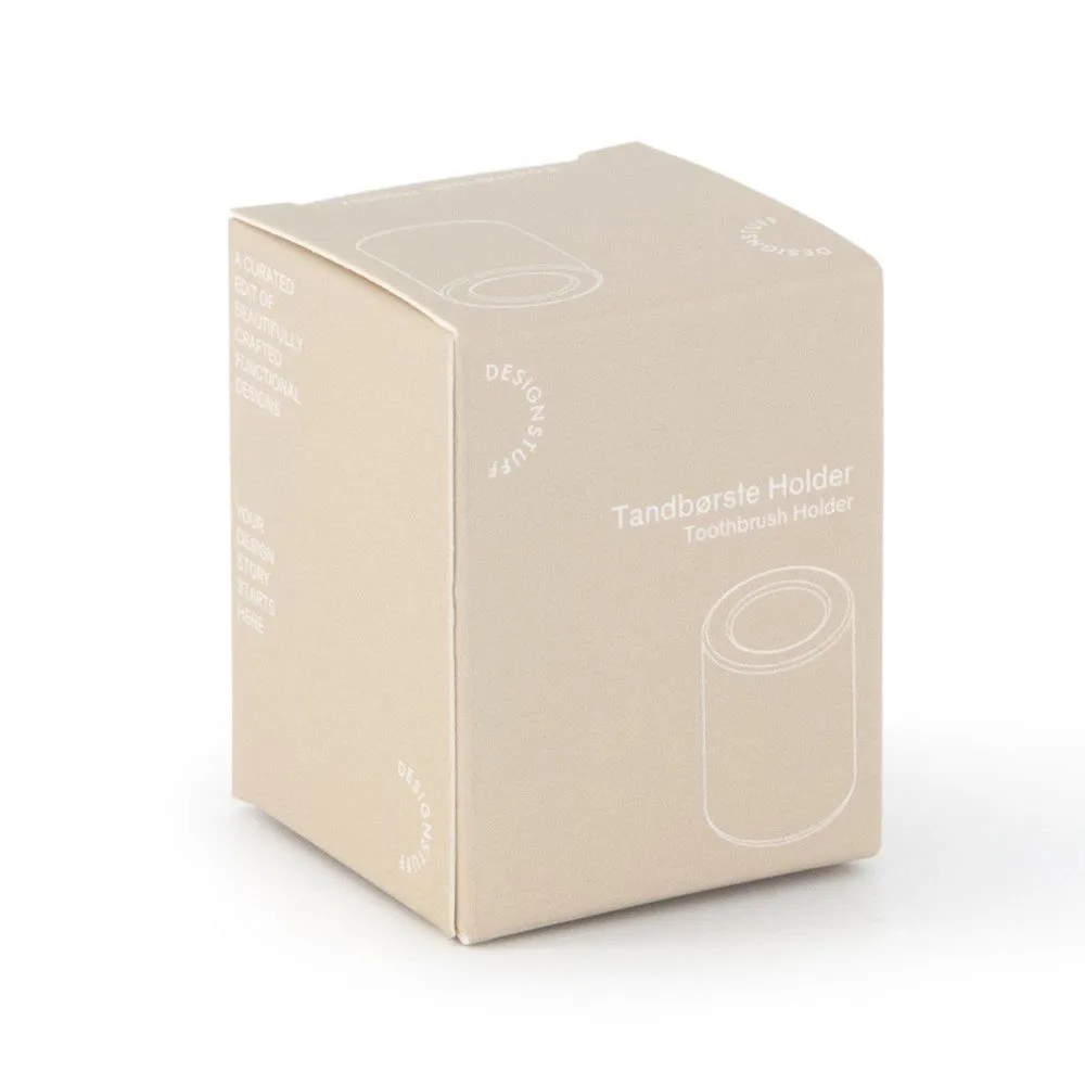 DESIGNSTUFF Toothbrush Holder, Sand