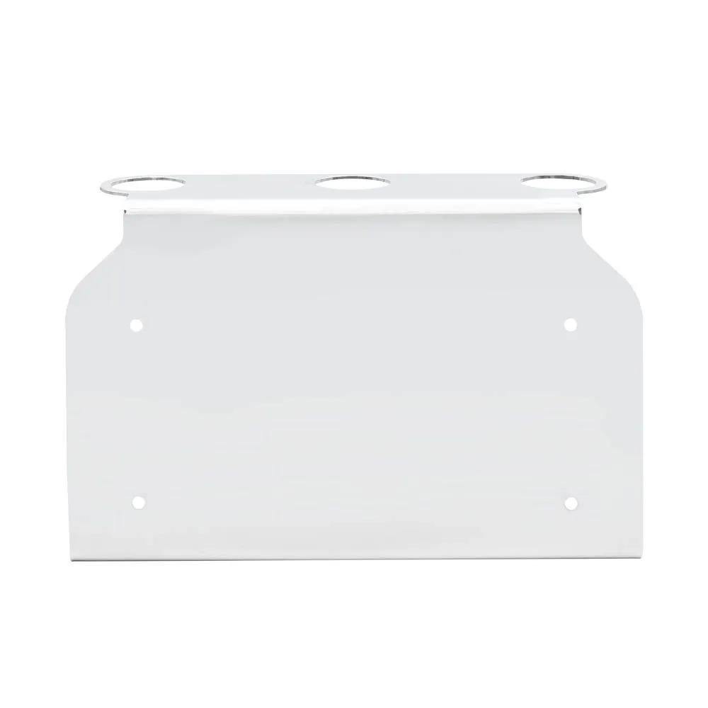 DESIGNSTUFF Triple Soap Dispenser Holder, Chrome
