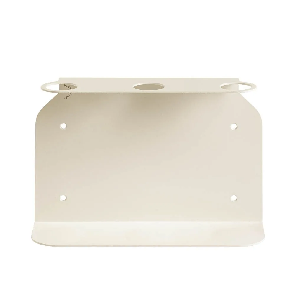 DESIGNSTUFF Triple Soap Dispenser Holder, Sand