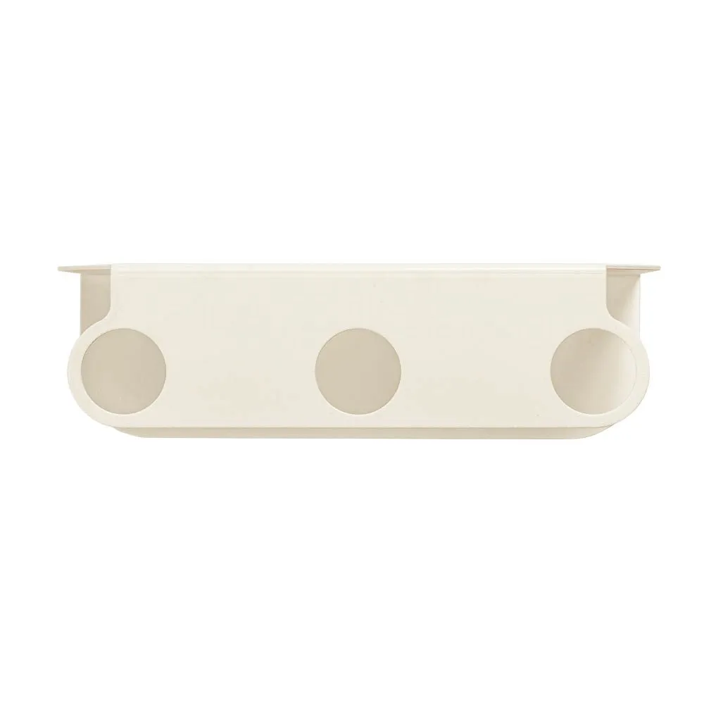 DESIGNSTUFF Triple Soap Dispenser Holder, Sand