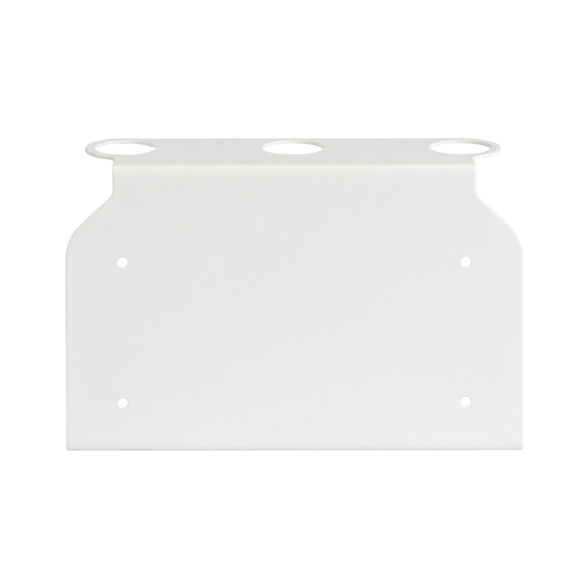 DESIGNSTUFF Triple Soap Dispenser Holder, White