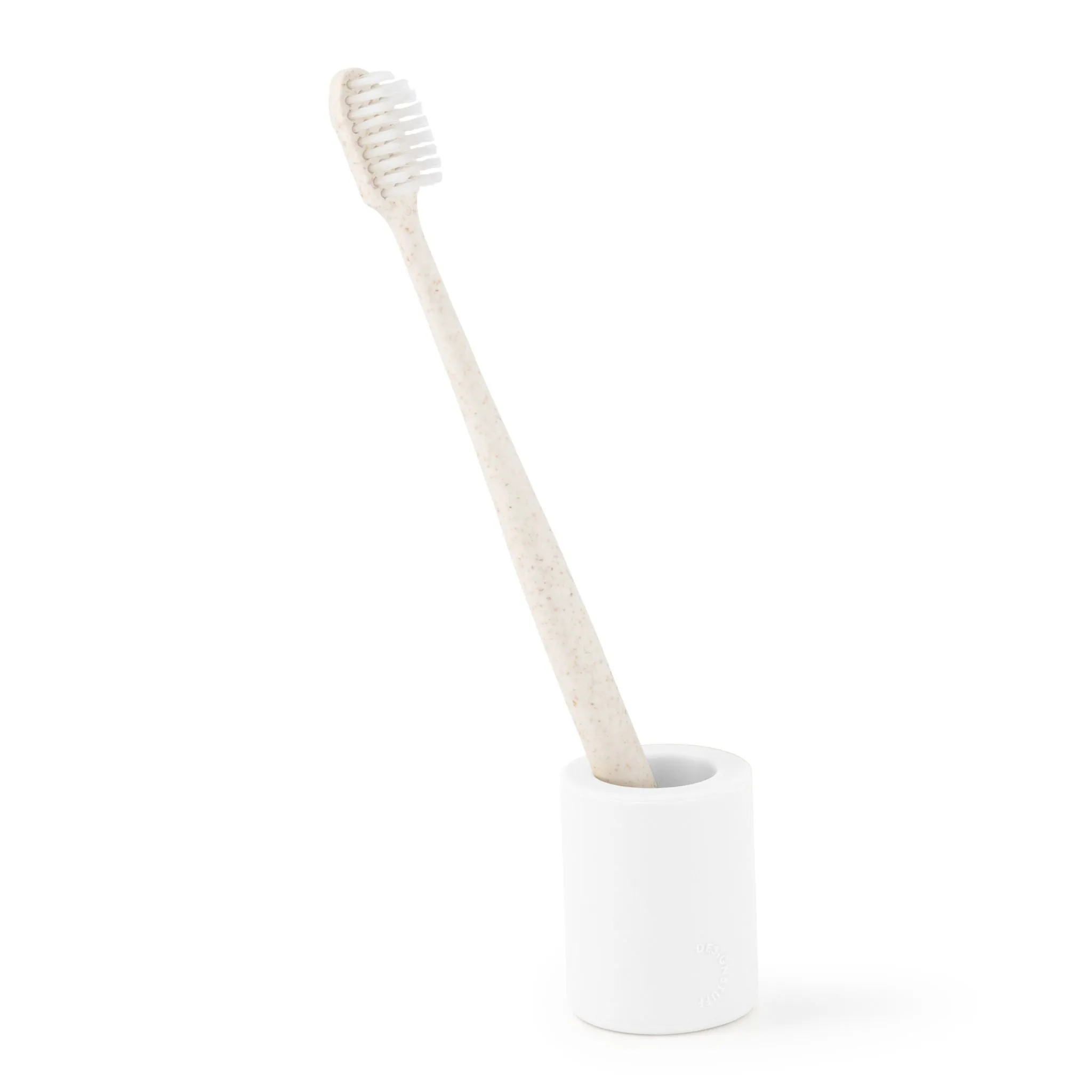 DESIGNSTUFF Wheatstraw Toothbrush, Sand