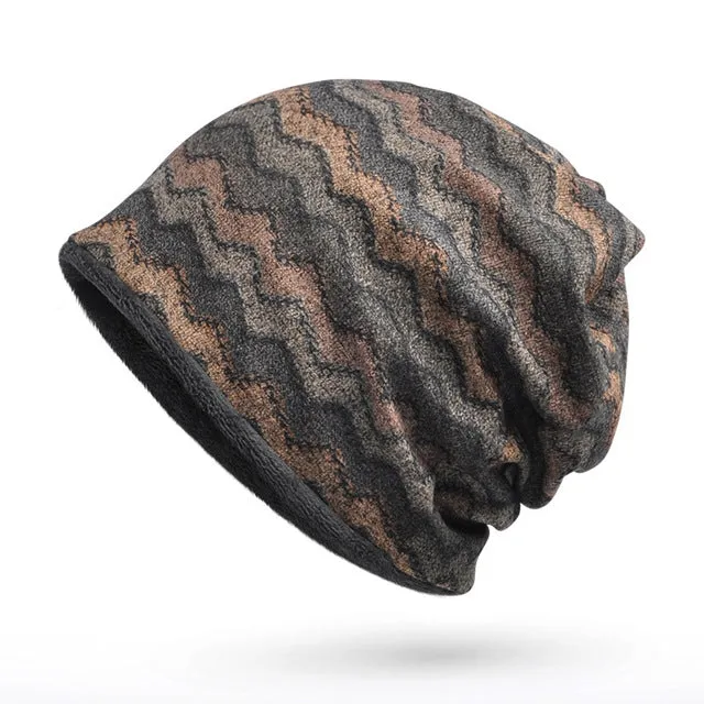 Men'S Winter Fashion Collar Scarf/Beanie With Velvet Inside - 3 Colors Hot Clearance Now Limited Time Hot Deal