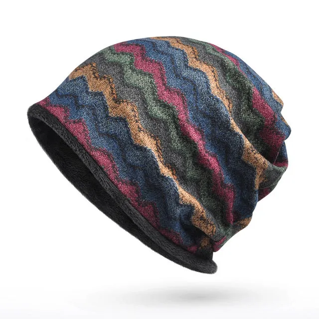 Men'S Winter Fashion Collar Scarf/Beanie With Velvet Inside - 3 Colors Limited Time Offer MustHave Steals