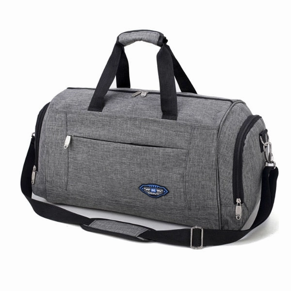 Online Deal Frenzy Special Online Offer Hot Waterproof Nylon Travel Handbag Men Fashion Carry On Weekend Bags Vintage Casual Duffel