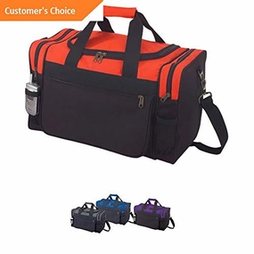 Sandover Duffle Duffel Bags Travel Gym Gage Side Mesh Pockets Work Sports Carry-On 17 | Model Hot Picks Today
