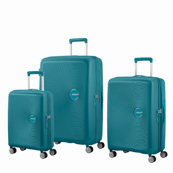 Best Deal Alert American Tourister Curio 3-Piece Hardside Expandable Spinner Set