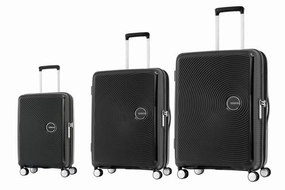 American Tourister Curio 3-Piece Hardside Expandable Spinner Set Perfect Gift Offer Shop Save Today