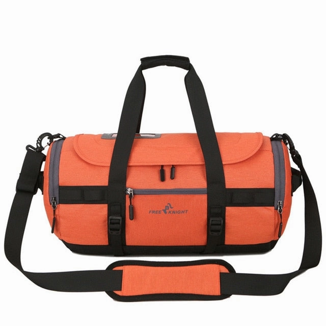 Weekender Bag Shoulder Bag Travel Duffel Bag For Weekend Overnight Trip For Men Women(Orange) Biggest Savings Now