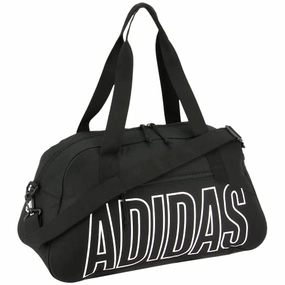 Save Today Event Adidas Graphic Duffel Bag, Black/White, One Size