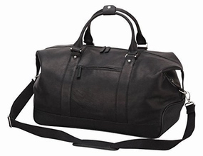 Bellino Eiffel Leather Duffel, 20" L, Black Mega Discount Today Save More Online