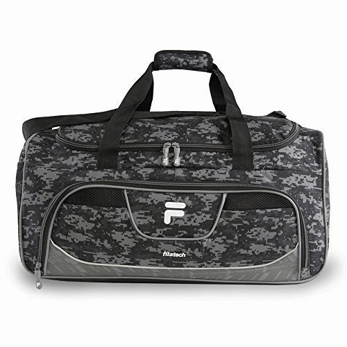 Special Steal Event Mega Sale Now Fila Speedlight Medium Duffel Gym Sports Bag, Grey Digi Camo One Size