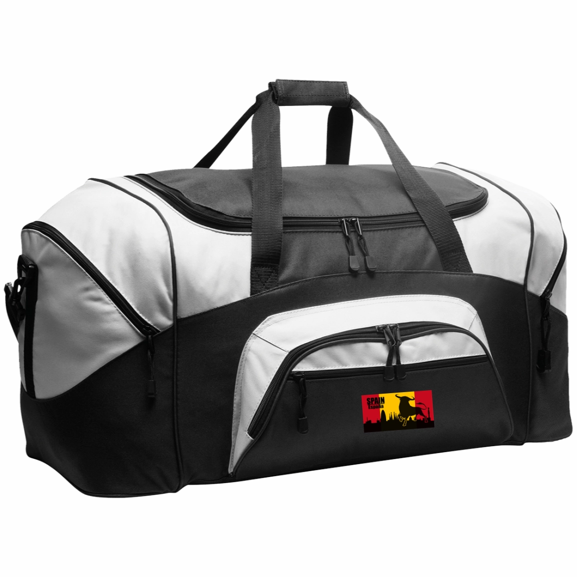 Spain - Travel Experts Colorblock Sport Duffel Dont Miss This Deal Shop Now Save