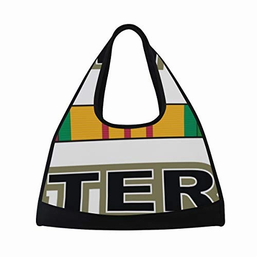 Trending Now Discount Duffel Bag Green Vietnam Veteran Shoulder Yoga Gym Tote Bags Sports Bag For Men Boys