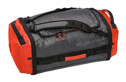 Eagle Creek Cargo Hauler Duffel, 90L, Flame/Asphalt Exclusive Online Discount