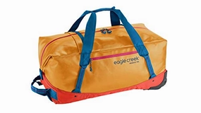 Biggest Savings Now Grab It Now Eagle Creek Migrate Wheeled Duffel Bag 110L Sahara Yellow
