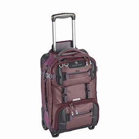 Today Only Steal Instant Deal Today Eagle Creek Orv 2-Wheel Carry-On Rolling Duffel, Earth Red