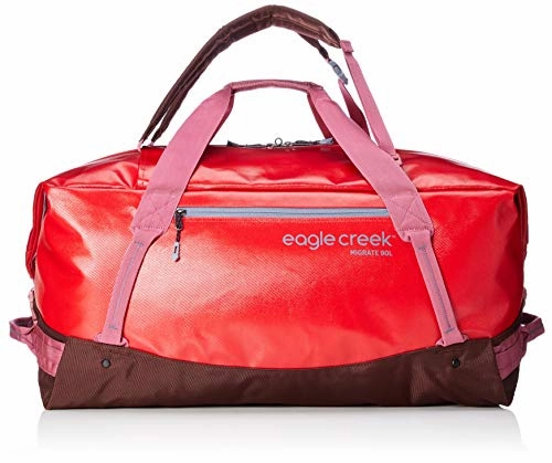 Hot Price Drop Eagle Creek Unisex Migrate Duffel 90L Coral Sunset One Size