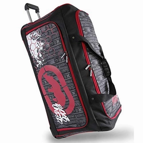 Ecko Unltd. Men'S Tagger Large 32" Rolling Duffel Bag, Black/Red, One Size Trending Deals Today Flash Sale Now