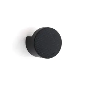 EKTA LIVING Wood Knot Hook, Medium W4cm, Black Oak