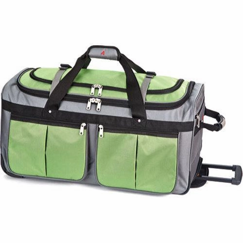 Deal of the Day MustHave Steals Athalon Luggage 34In 15 Pocket Wheeling Duffel