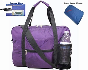 Boardingblue Under Seat 18" Foldable Duffel Bag Personal Item For American Airlines   Bonus Free Big Savings Event