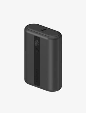Energea Compac Mini 3 | 10000Mah Powerbank W/ Display - Gunmetal Black Clearance Event