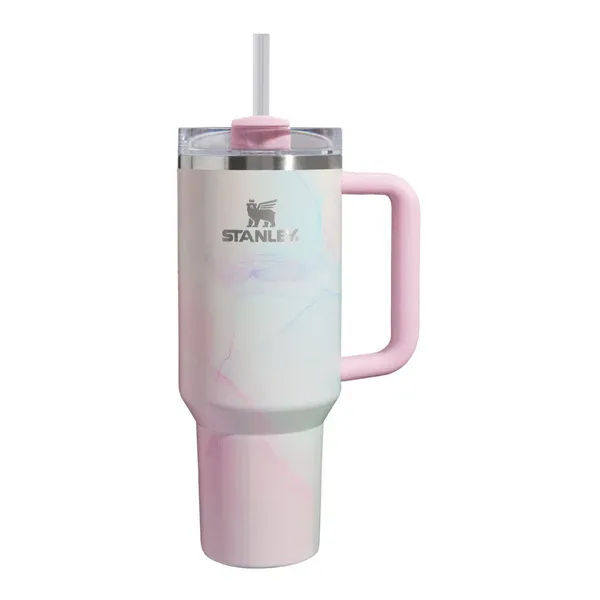 Flash Deal Alert [Engraving Available] Stanley Limited Edition Quencher H2.0 Flowstate Vacuum Insulated Tumbler With Lid - 40Oz