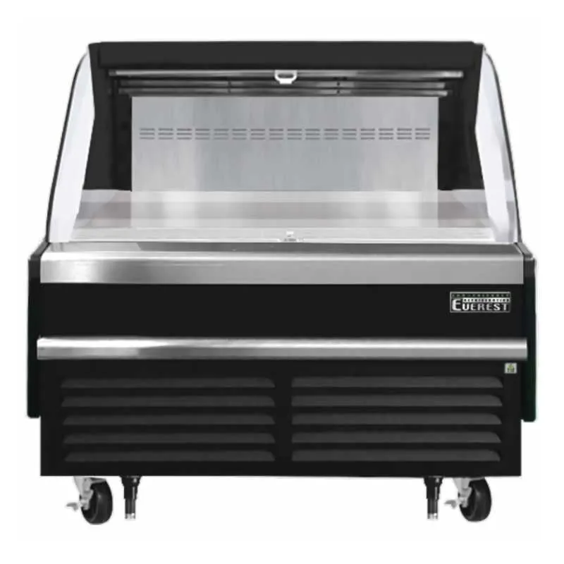 Everest - EOMH-48-B-35-S Commercial 48" Open Air Display Merchandiser Horizontal