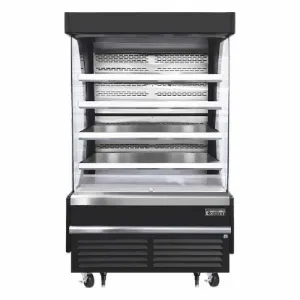 Everest - EOMV-48-B-35-T, Commercial 48" Open Air Display Merchandiser Vertical