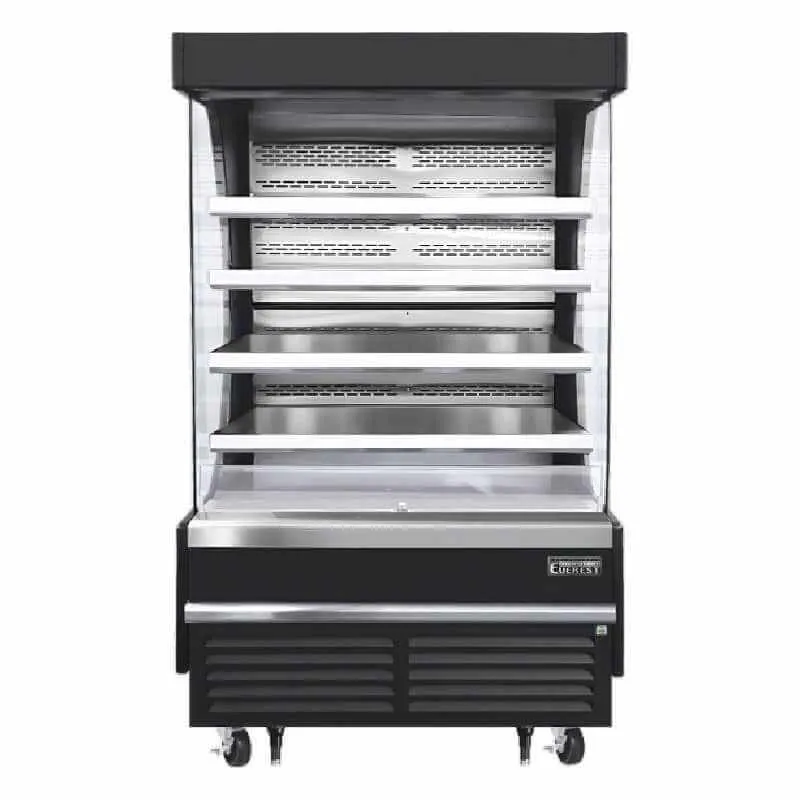 Everest - EOMV-48-B-35-T, Commercial 48" Open Air Display Merchandiser Vertical