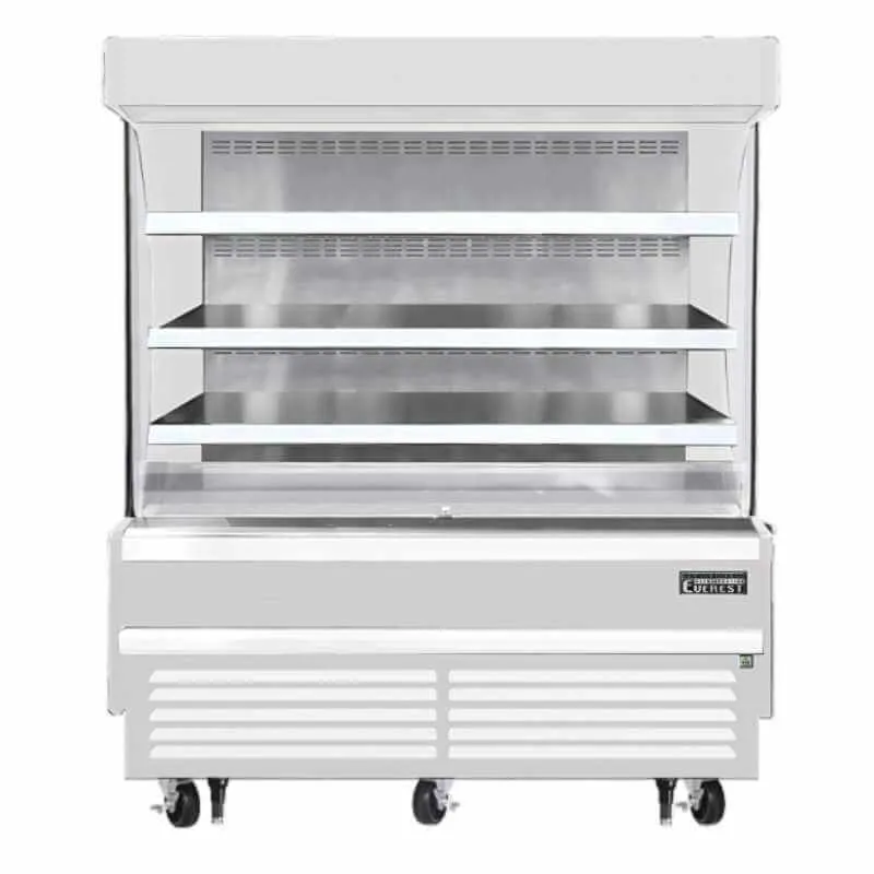 Everest - EOMV-60-W-28-S, Commercial 60" Vertical Open Air Display Merchandiser