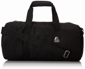MustHave Gift Ideas Everest 16-Inch Round Duffel, Black, One Size