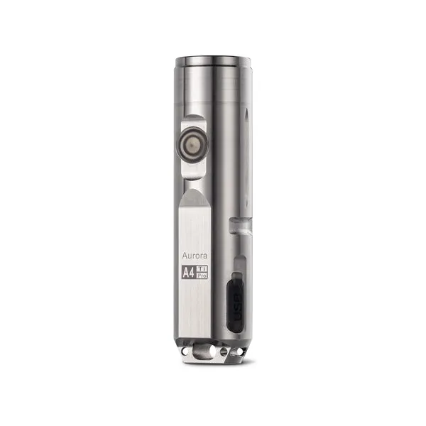 Aurora A4 Pro Titanium Keychain Flashlight (Old Version) Trending Savings Now Hot Deal Alert
